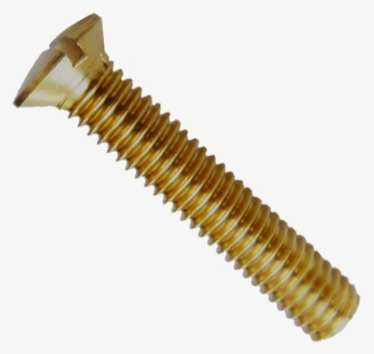 Slotted Countersunk Raised Head Machine Screws Sml - Raised Slotted Countersunk Screws Brass, HD Png Download, Free Download