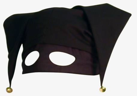 Dark Jester Hat & Mask Pair By White Pavilion Costumes - Mask, HD Png Download, Free Download