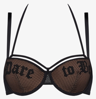 Dare To Be Black And Sand Fw18 Lingerie - Brassiere, HD Png Download, Free Download