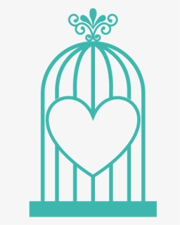 All About Birds Bffpet - Heart Cage Png, Transparent Png, Free Download