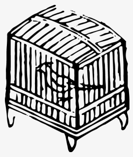 Free Illustration Of Bird Cage In Edo Period - Furniture, HD Png Download, Free Download