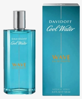 Davidoff Cool Water Wave For Men Edt 125 Ml - Davidoff Cool Water Wave Edt 125ml, HD Png Download, Free Download