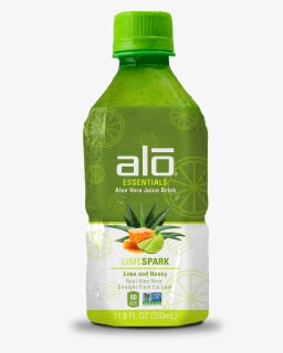 Alo Essentials Aloe Vera Juice, Lime Spark, - Juice, HD Png Download, Free Download