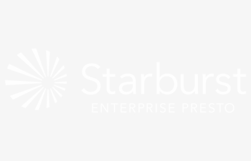 Starburst Presto Logo - Corus Entertainment Logo White, HD Png Download, Free Download