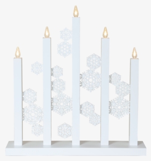 Candlestick Snowfall - Star Snowfall Candlestick Colour Box, HD Png Download, Free Download