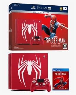 Transparent Spider-man Ps4 Png - Spider Man Ps4 Pro Box, Png Download, Free Download