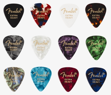 Fender 351 Celluloid Guitar Pick Medley 12-pack, HD Png Download, Free Download