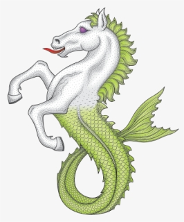 Coat Of Arms Horse - Coat Of Arms Seahorse, HD Png Download, Free Download