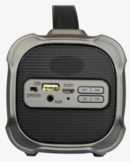 Volkano Mini Bazooka Squared Bluetooth Speaker Controls - Mini Bazooka Squared, HD Png Download, Free Download