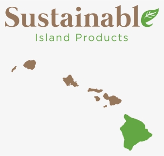 Sustainable Island Products Big Island - Graphic Design, HD Png Download, Free Download