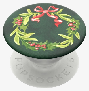Holiday Wreath, Popsockets - Circle, HD Png Download, Free Download