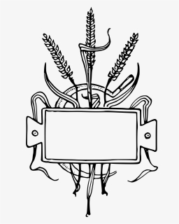 Wheat Frame Clip Arts - Clip Art, HD Png Download, Free Download