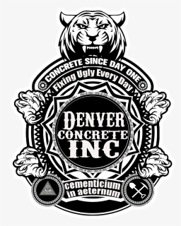 Denver Concrete Inc - Emblem, HD Png Download, Free Download