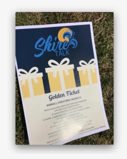 Brett Gave Away 2 “golden Tickets” To Two Winners - Flyer, HD Png Download, Free Download
