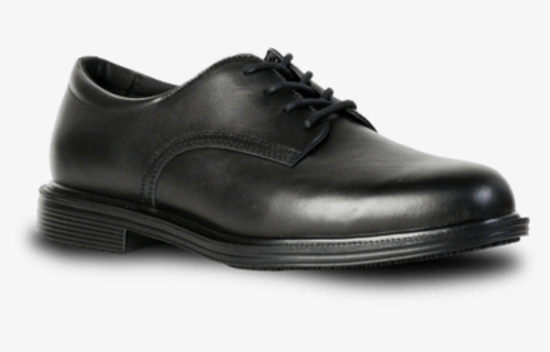 Venture At, Black Lace Up Safety Shoe - Leather, HD Png Download - kindpng