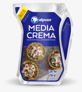 Alpura Becomes The First In Mexico To Commercialize - Media Crema Pouch, HD Png Download, Free Download