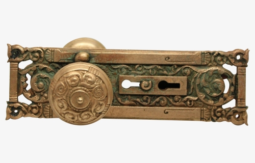 Columbian Bronze Door Knob Set , Png Download - Antique, Transparent Png, Free Download