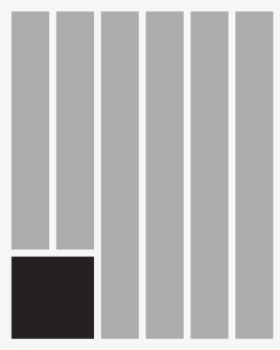 2 Columns - Monochrome, HD Png Download, Free Download