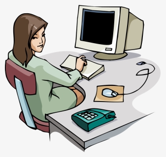 Professional Clipart Computer Operator, Professional - Computer Operator Clipart, HD Png Download, Free Download