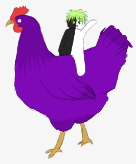 Chicken Clipart Purple - Clip Art, HD Png Download, Free Download