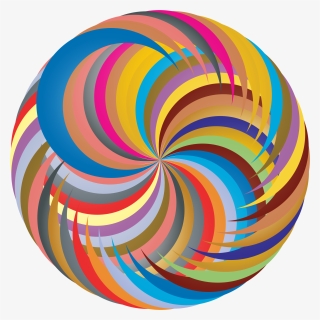 Prismatic Abstract Shape Clip Arts - Circle, HD Png Download, Free Download
