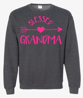Blessed Grandma Shirt, Cute Tribal Arrow And Heart - Long-sleeved T-shirt, HD Png Download, Free Download