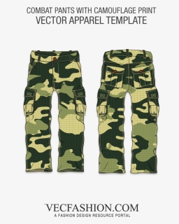 Pants Army Transparent & Png Clipart Free Download - Army Pants Vector, Png Download, Free Download