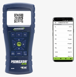 Bacharach Monoxor Xr Handheld Exhaust Gas Analyzer - Analyser, HD Png Download, Free Download