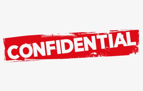 Grunge Confidential Label Psd - Graphic Design, HD Png Download, Free Download