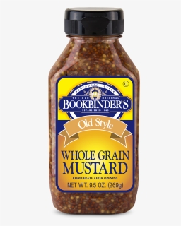 Whole Grain Mustard - Bookbinders Horseradish Mustard, HD Png Download, Free Download
