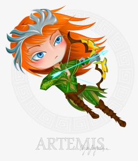 Smite Cliparts Vector Free Stock 21 Smite Clipart - Clipart Artemis Png, Transparent Png, Free Download