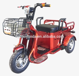 2017 New Design Electric Collapsible Tricycle With - Tricycle, HD Png Download, Free Download