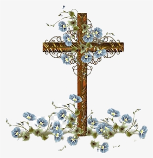 Easter Christianity Cross Transparent Png - Religious Easter Transparent Clipart, Png Download, Free Download