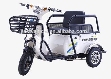 Auto Rickshaw Electric Leisure Tricycle , Png Download - Tricycle, Transparent Png, Free Download