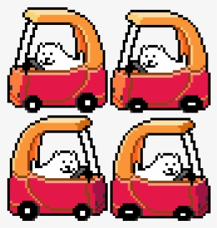 Toby Fox Dog Car, HD Png Download, Free Download