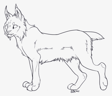 Transparent Base Lynx Clip Transparent Download - Lynx Lineart, HD Png Download, Free Download