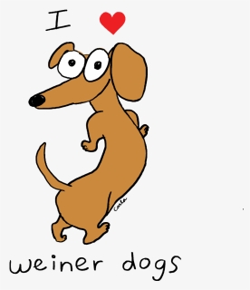 I Heart Dachshund Weiner Dogs - Weiner Dog Or Dachshund, HD Png Download, Free Download