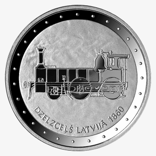 Lv 2011 1lats Railway B - Coin, HD Png Download, Free Download