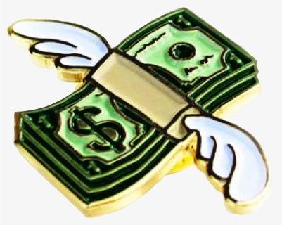 #money #flying #cash #dollars#freetoedit - Money Pins, HD Png Download, Free Download