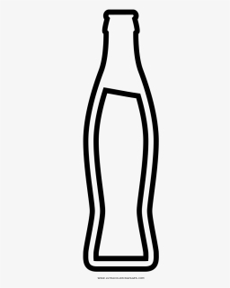 Soda Bottle Coloring Page - Botella De Refresco Dibujo, HD Png Download, Free Download