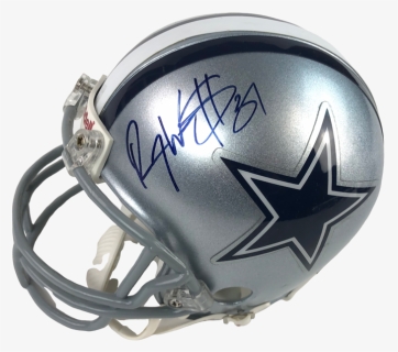 Roy Williams Autograph Dallas Cowboys Mini Helmet Signed - Football Helmet, HD Png Download, Free Download