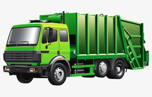 Transparent Garbage Truck Clipart - Garbage Truck Clip Art Png, Png Download, Free Download