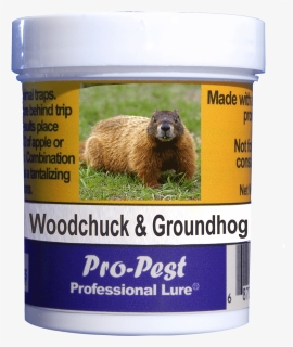 Pro-pest Woodchuck/groundhog Lure Prof 4 Oz Jars 10ct - Groundhog, HD Png Download, Free Download