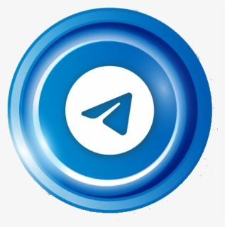 #telegram #logo #logotelegram #telegramlogo #sticker - Circle, HD Png Download, Free Download