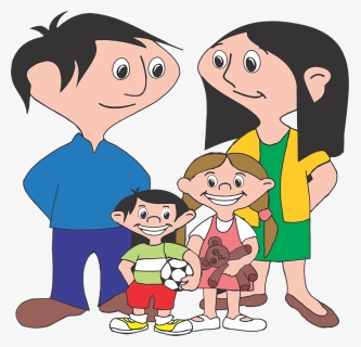 Happy Family Clipart - Ludzie Clipart, HD Png Download, Free Download