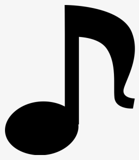 Silhouette Musical Note Clip Art - Shape Of Musical Notes, HD Png Download, Free Download