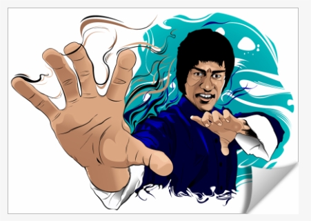 Bruce Lee Clipart Png - Cartoon, Transparent Png, Free Download
