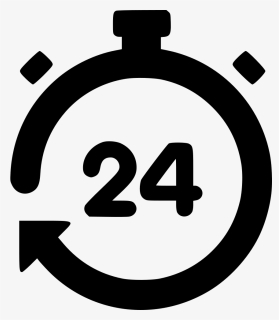 Timer Stop Watch - 24 Hours Stop Watch, HD Png Download, Free Download