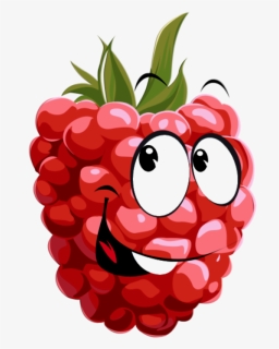 Transparent Raspberry Clipart - Raspberry Cartoon, HD Png Download, Free Download