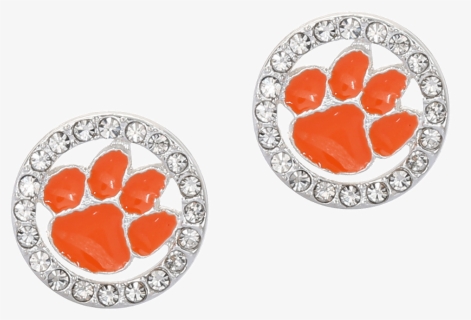 Clemson 4073 - Earrings, HD Png Download, Free Download